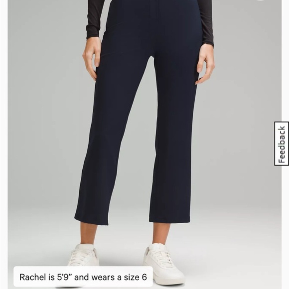Lululemon Athletica Dark Blue Cropped Pants